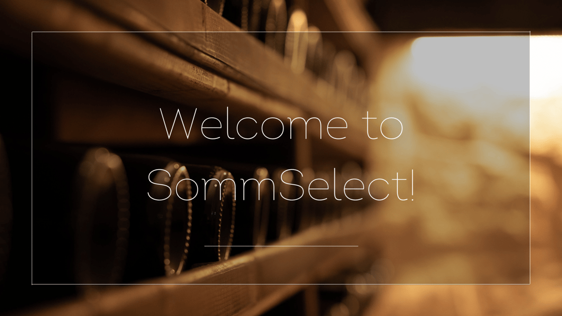 Welcome to SommSelect!