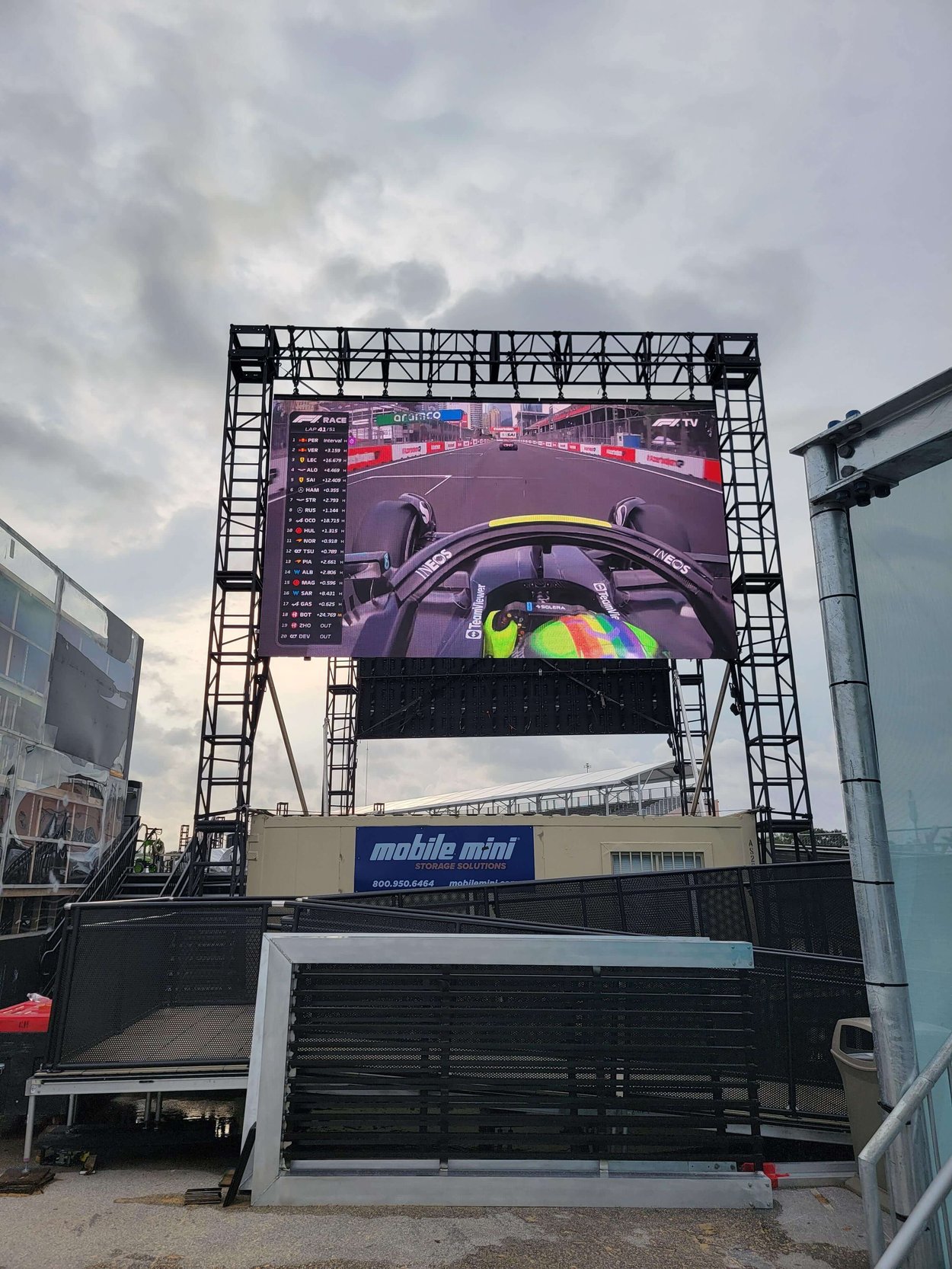 Protecting Formula 1 Legacy Amidst Flood and Lightning Storm